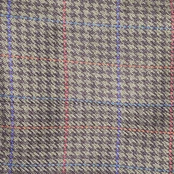 RARE BRIONI HOUNDSTOOTH PLAID MULTICOLORED SPORT COAT BLAZER - Picture 2 of 16